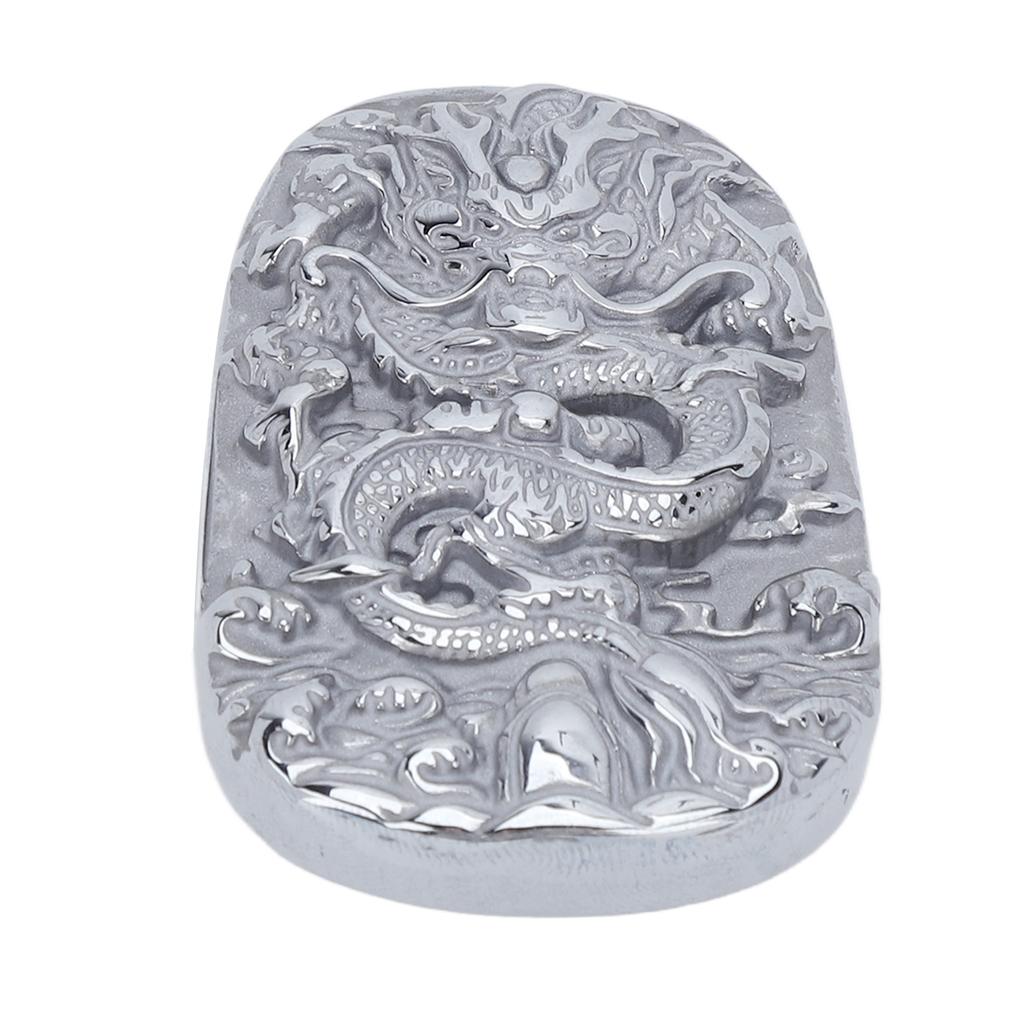 Naturalny wisiorek terahercowy wzór smoka rzeźbiony kamień energetyczny wisiorek do wyrobu biżuterii