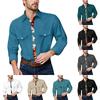 Top Casual de Manga Corta para Hombre con Solapa Moderna y Largo hasta el Hombro