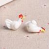 2pcs Cock Rooster Hen Shape Handmade Lampwork Glass Loose Beads For Jewelry Making Accessories DIY Crafts Findings