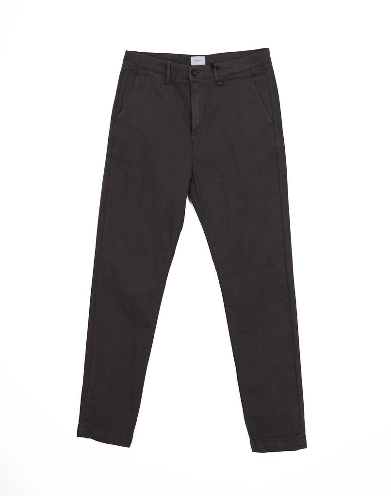 IKALOOK Men'S Regular Fit Fine Pattern Cotton Pants Apt198
