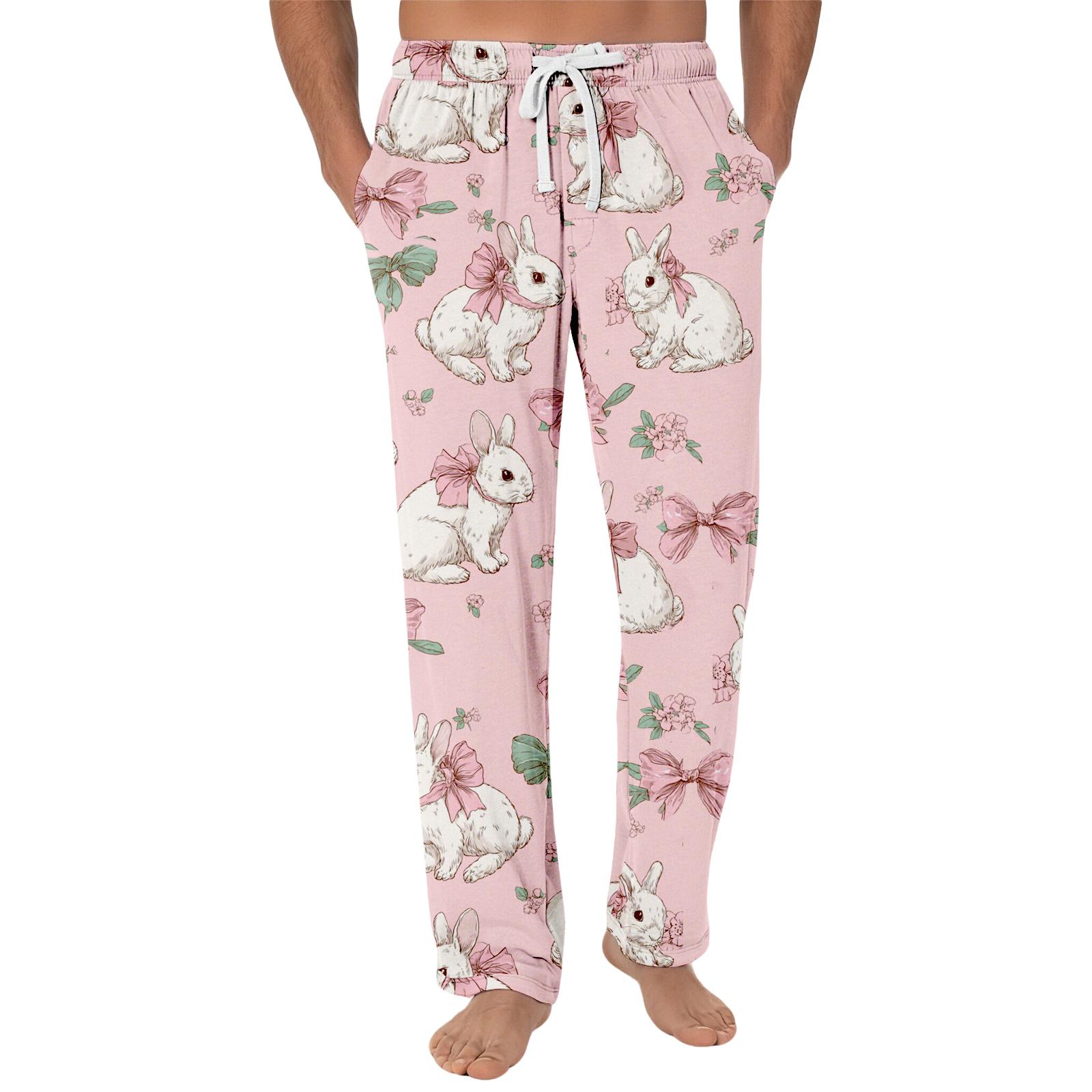 

Полосатые пижамные брюки Домашняя одежда Повседневные Брюки на кулиске с эластичной талией Удобные Прямые Штаны для йоги Свободные XXL