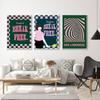 David-Bowie Song Lyric Arctic Monkeys Vintage Nordic Posters And Prints Wall Art Canvas Painting Wall Pictures For Living Room No Frame