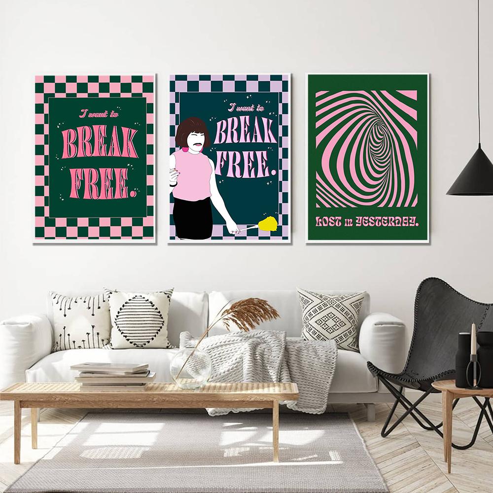 David-Bowie Song Lyric Arctic Monkeys Vintage Nordic Posters And Prints Wall Art Canvas Painting Wall Pictures For Living Room No Frame