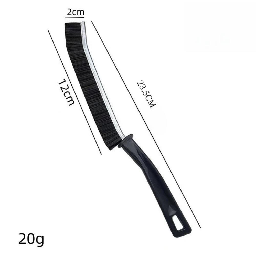 

Hard Bevel Brush - 0.16 inch width Durable Grouting Cleaning Brush For Home Tile Gap Small Tile Grouting чорний
