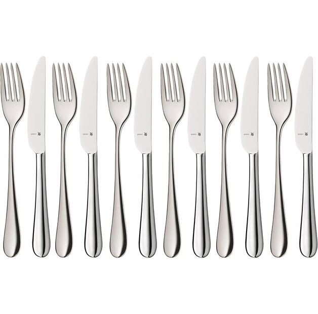 

Набор столовых приборов WMF Merit, для десерта/завтрака, 12 предметов (11.4056.6340)