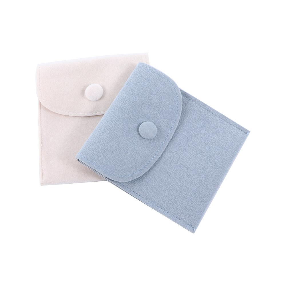 Wedding Party Rings Botton Necklace Pouches Packaging Bags Jewelry Bags Gift Packaging Velvet Pouch