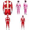 Rangers Costume For Kids And Adults Featuring Durable Jumpsuit And Character Mask**