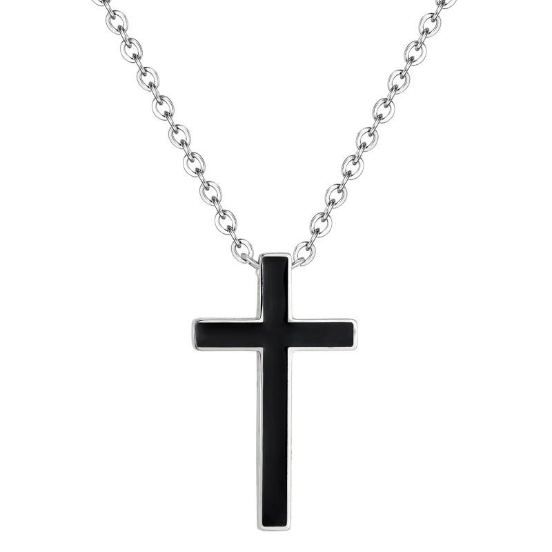 

Trendy Ins Harajuku Style Street Hip-hop Personalized Cross Necklace Versatile Pendant Accessories Both Men Women