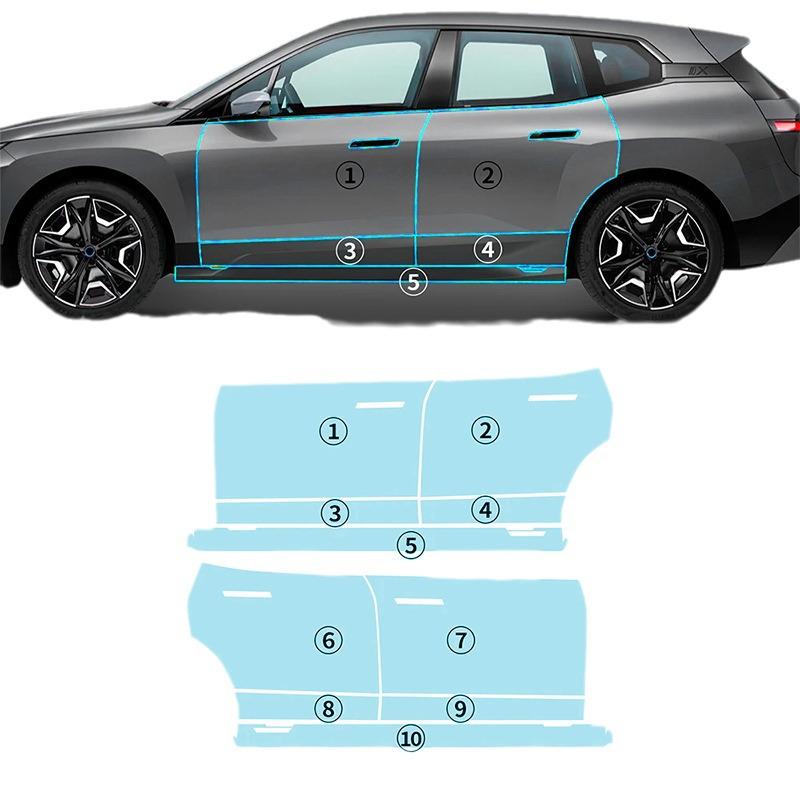 BMW iX I20 TPU Invisible Paint Protection Film - Anti-Scratch & Brightening.