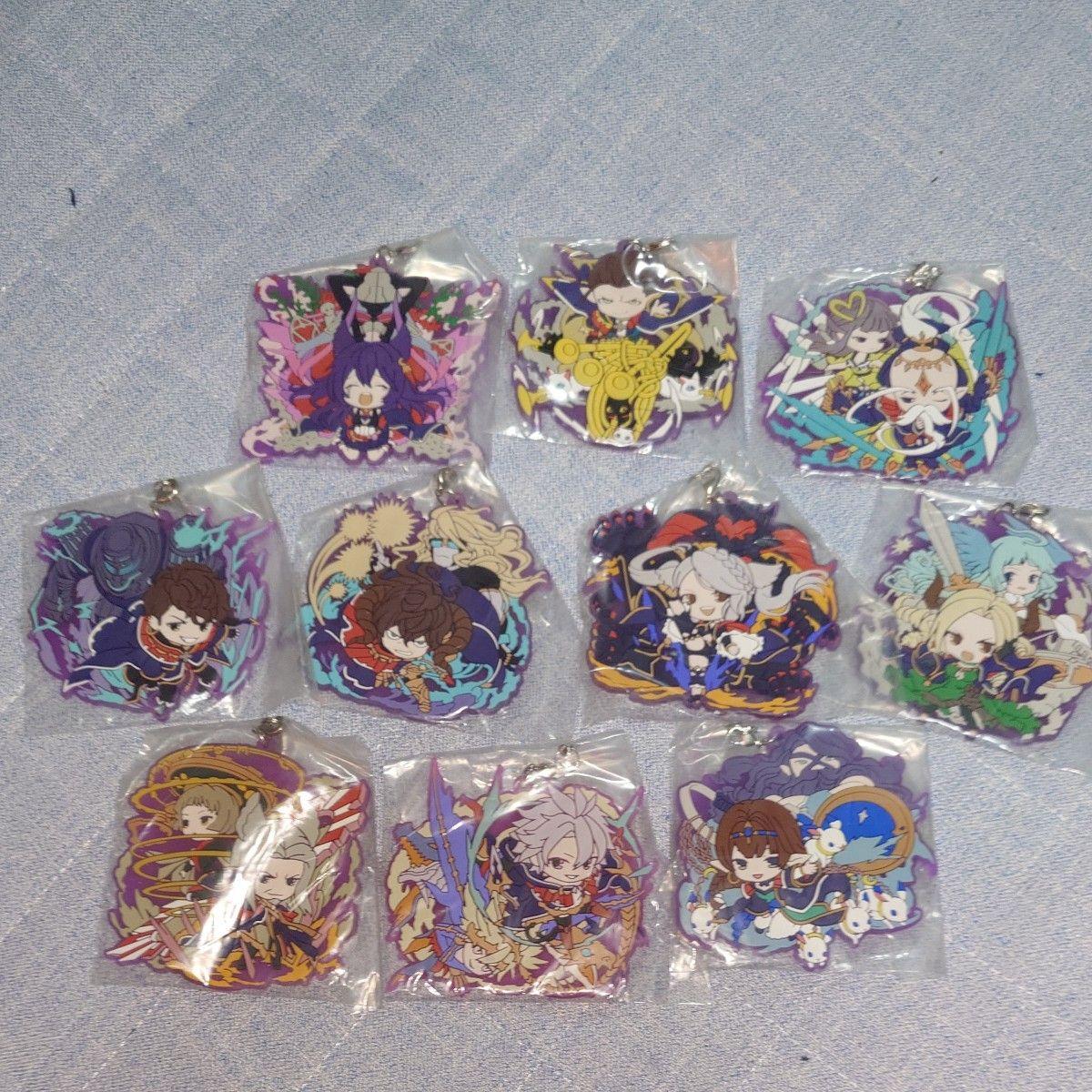 Used Granblue Fantasy Rubber Strap Ten Sages Full Complete Granblue Festival