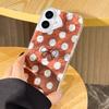 Painted Phone Case For iPhone 16 11 12 13 14 for 12 14 16 Pro 14 16 Pro Max Cute Pattern Glossy Hard Cover