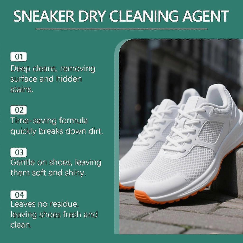 Shoe Cleaner Little White Shoe Dry Cleaner Yellowing Decontamination and Anti-oxidation Surface Portable Cleaner