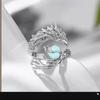 Galaxy Star Dan Heng Drinking Moon Theme Ring Retro Style Exquisite Second Dimensional Animation Versatile Ring Niche Design