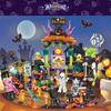 Halloween Building Block Hut House Pumpkin uCarriage Happy Halloween Decoration Bricks for Boys Kids Toys Gift Compatible