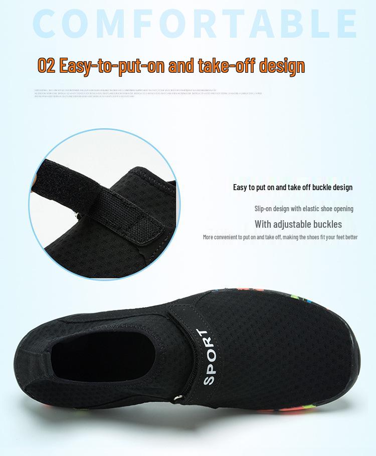 Unisex Sneldrogende Buitenschoenen met Vijf Tenen voor Vissen, Zwemmen, Trekking en Strandfitness