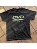 DVD Video Nostalgic Green Logo, Vintage Gaming Graphic Tee, 2000S Style, Retro Cool Shirts, Casual Round Neck Short Sleeve Pullover for Spring/Summer/