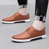 Fashion Luxury Brand Genuine  Leather Shoes Business  Comfortable Men Loafers Driving  Casual Shoes Mens Dress Wedding Large Size Shoes