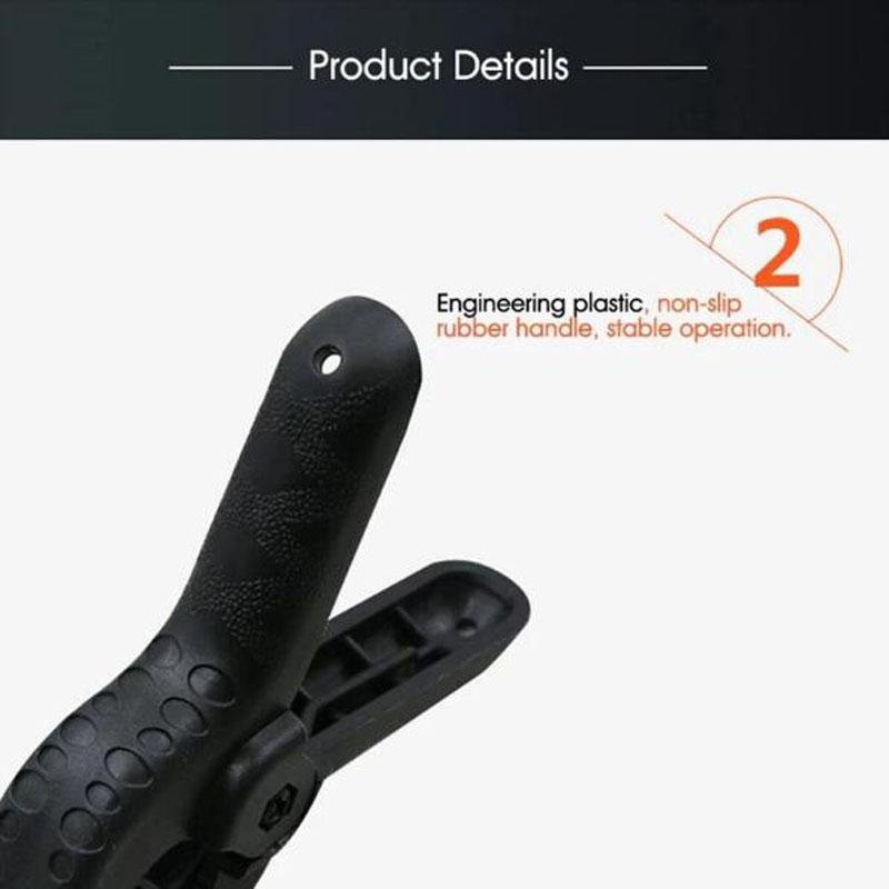 2"/3"/3.5"/4"/6" Hard Plastic Spring Clip Woodworking DIY Model Making Bonding Grip 2'' Toggle Spring Clamp