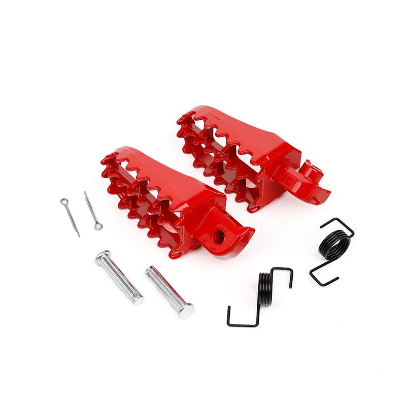 Motorcycle Foot Pegs Rests Footpegs For XR50R CRF50 CRF70 CRF80 CRF100F Motorbike Foot Rests Chinese Dirt Pit