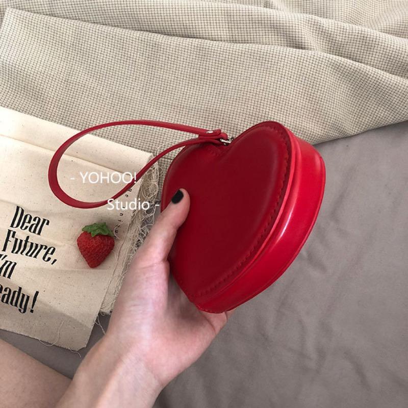 Girl Heart Full of Cute Love Change Bag Card Bag Coin Bag Girl Versatile