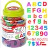 First Classroom Magnetic Set: 80 Letters, Numbers & Symbols (Large Bucket, 1155 Pieces)