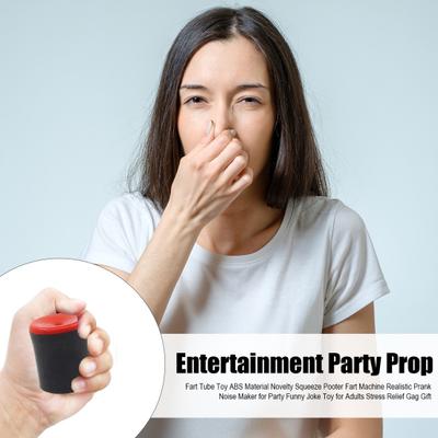 Novelty Squeeze Pooter Fart Machine Realistic Prank Noise Maker for Party Funny Joke Toy for Adults Stress Relief Gag Gift