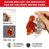 Cute Punch Monkey Acrylic Keychain Cute Animal Lover Key Ring Backpack Pendant Decoration Jewelry Fans Friends Gifts