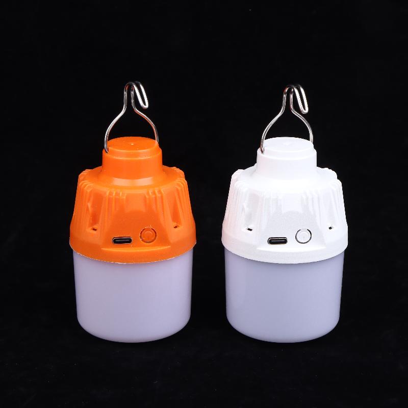 1 Set Portable High Power Outdoor Lantern Usb Rechargeable Led Camping Light For Hiking Bbq Emergency Hunting