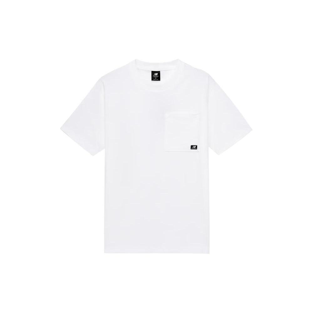 New Balance Essentials Reimagined Cotton Jersey T-Shirt Asia Sizing  White  Men s MT31542-WT M