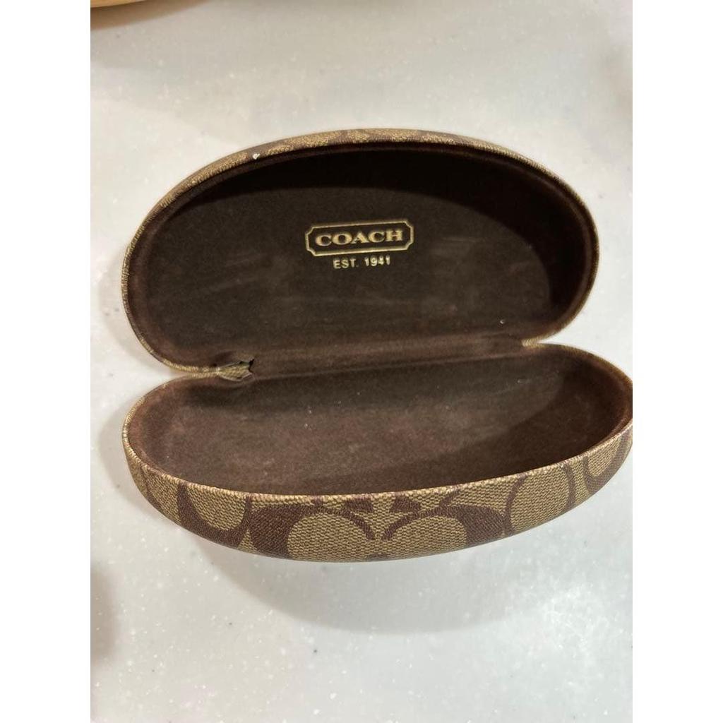Used sunglasses coach brown