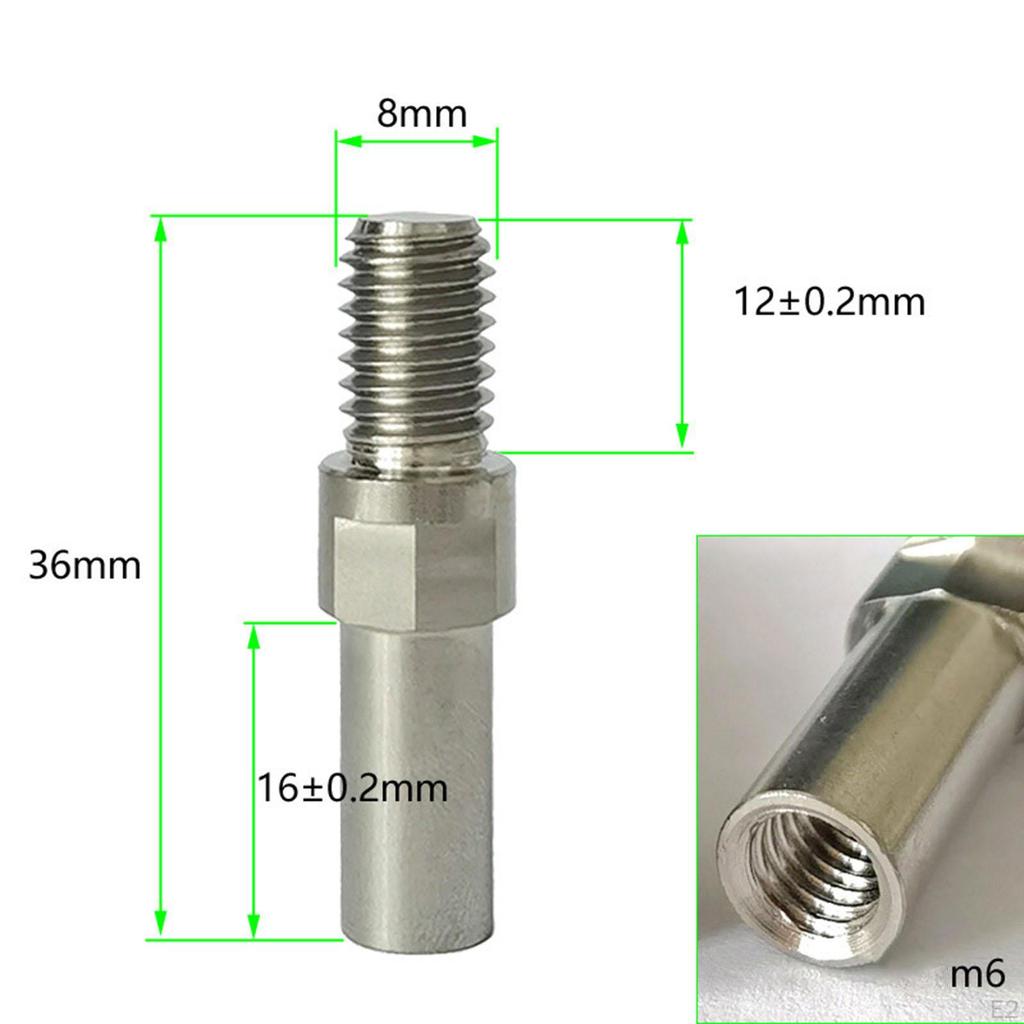 1Pair Titanium Alloy Bike Bolts M8 Ultralight Part