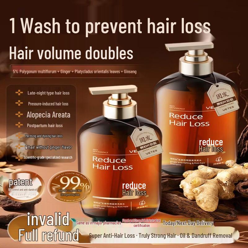 VTS Ginger Anti-Hair Loss & Strengthening Shampoo