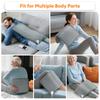 30x60cm Electric Heating Pad Soft Fabric Washable Pads Back Belly 9-gear Levels Warm Cushion Winter Warm Blanket for Home Office