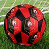 Stade Rennais FC Size 5 Soccer Ball, Machine-Stitched PVC, Durable & High Bounce, All Ages Fit, fan merchandise, matches & outdoor use.