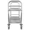Commercial Stainless Steel Serving Trolley