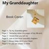 Buch Inspiriertes Graviertes Halsband Für Enkelinnen Nachdenkliches Geschenk Von Oma Titanstahl Halskette