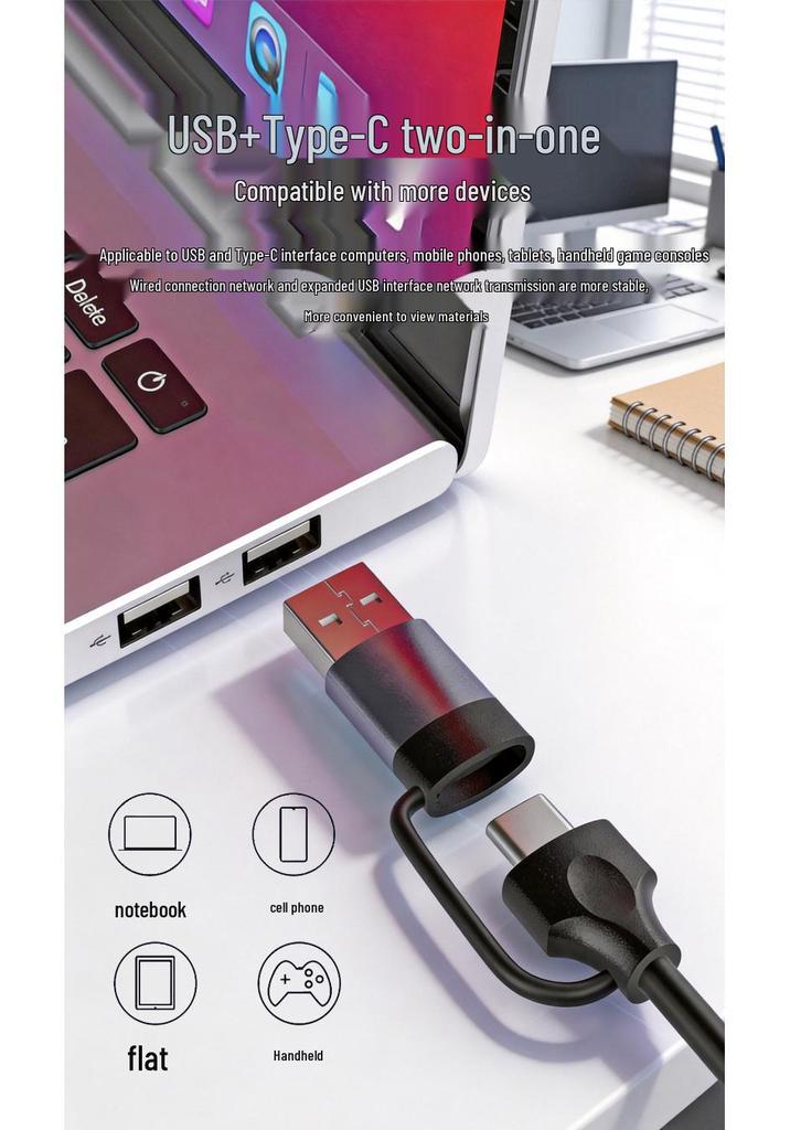 USB 3.0 Hub with Gigabit RJ45 Ethernet and 100Mbps Network Card