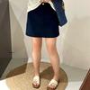 Women's Loose High-waisted A-line Body-hugging Skirt Versatile and Slimming Skirt