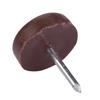 100pcs Furniture Sofa Chair Table Bottom  or Glides Anti slip Nails Pads 14mm*4mm