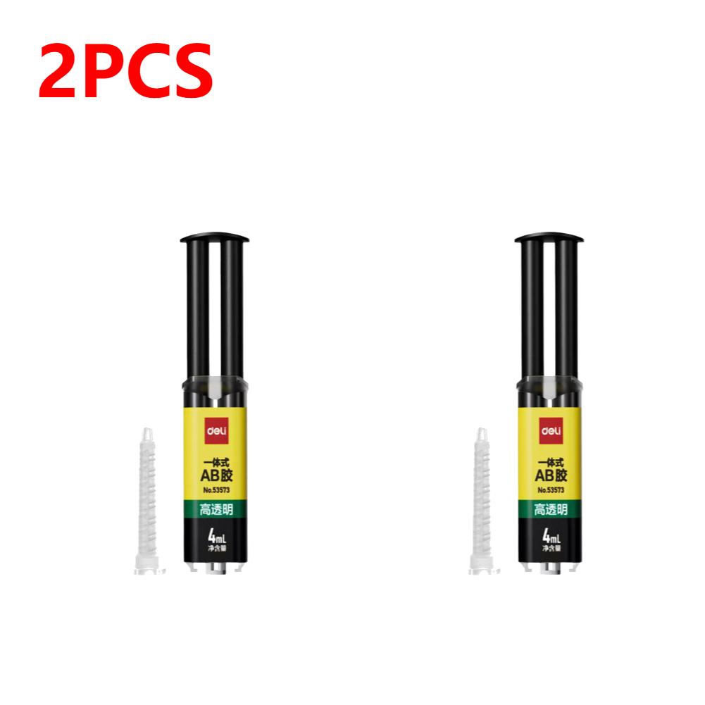 1/2/3PCS Epoxy Resin AB Glue Office 2 Minutes Curing Firm Long-lasting Reliable Epoxy Resin Strong Glue Adhesive Super Liquid