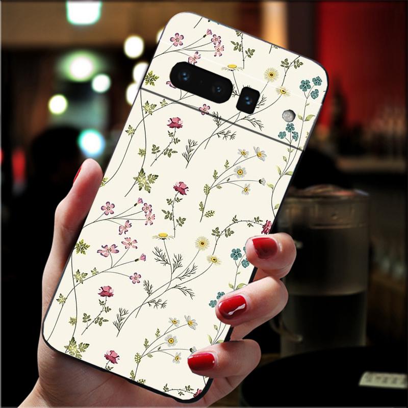 

Phone Case For Google Pixel 10 9 Pro XL 9A 8 7 6 Pro Pixel 8A 7A 6A Pixel 8 7 6 5 Flower Google Pixel 8a