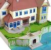 Sankei Miniature Art Kit Studio Ghibli Series When Marnie Was There Marsh House 1/220 Scale Papercraft MK07-24