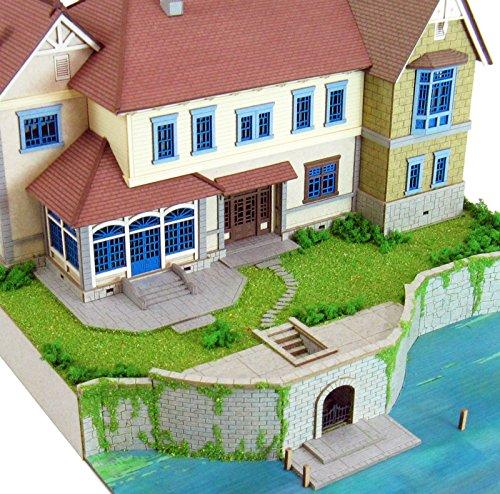 Sankei Miniature Art Kit Studio Ghibli Series When Marnie Was There Marsh House 1/220 Scale Papercraft MK07-24