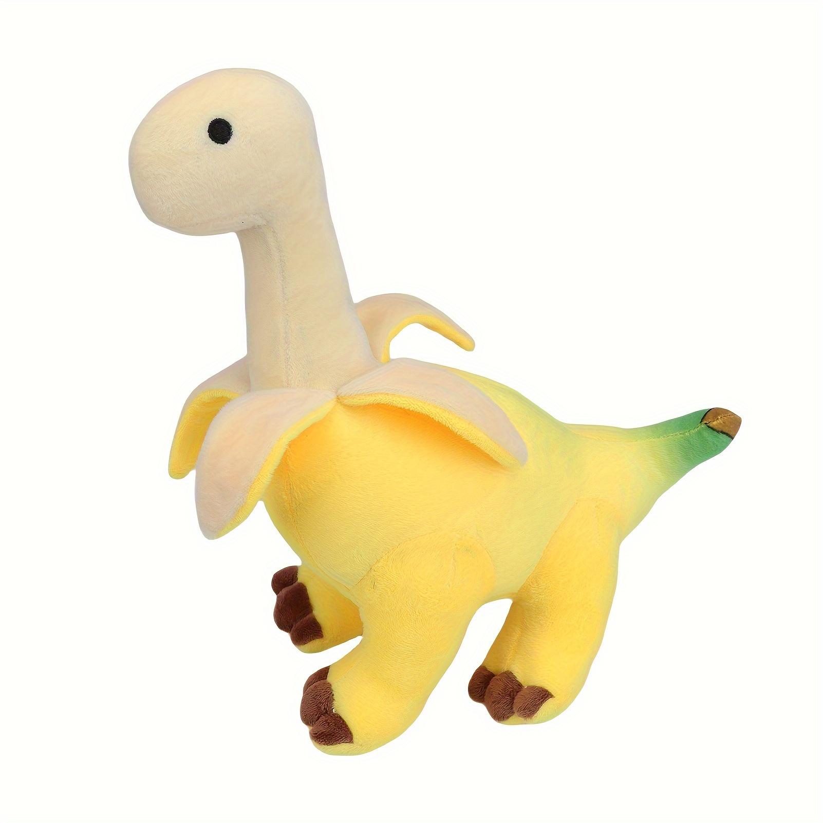 Peeled Banana Brontosaurus Plush Toy Playful Fruit Brontosaurus Dinosaur Plush Animal Vitality Dinosaur Simulation Brontosaurus Plush Toy Party