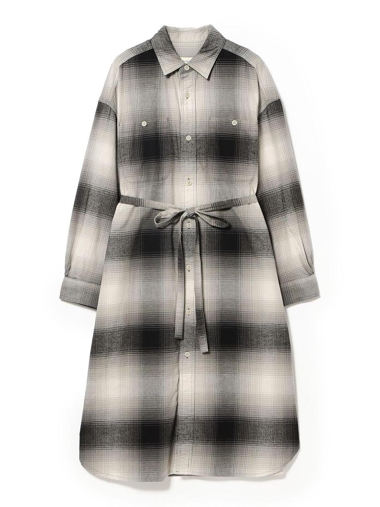 Big Check Dress for Women 0 [BEAMS BOY] BLACK_CHK