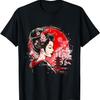 Geisha Kimono Sakura Cherry Blossom Geisha Girl T-Shirt(1)