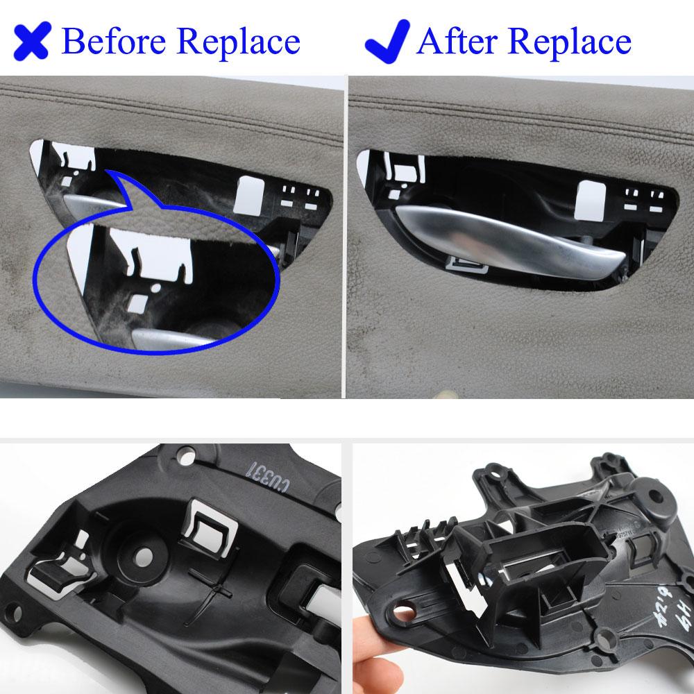 Vorne Hinten Links Rechts Türgriff Schüssel Unterplatte Ersatz Für BMW 5 Series F10 F11 F18 520i 523i 525i 528i 535i