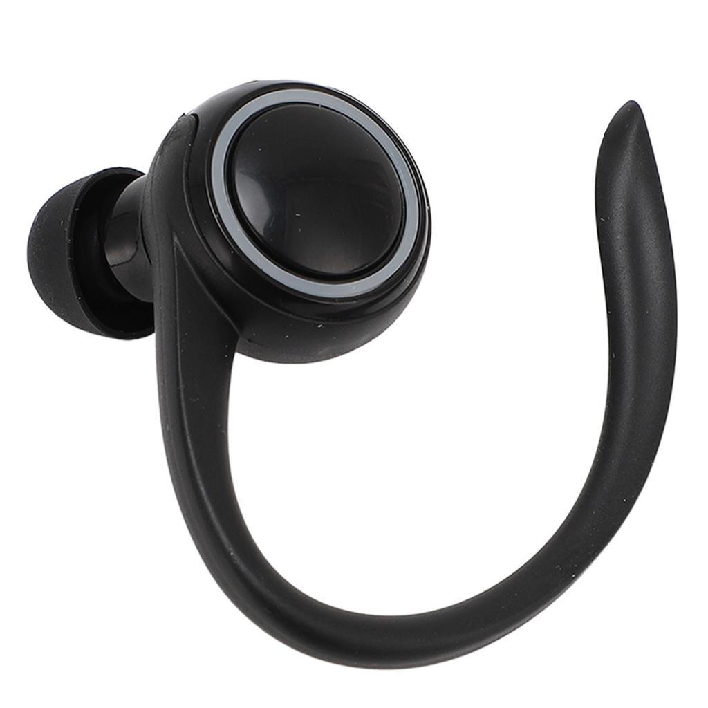 Écouteur sans fil avec micro à réduction active du bruit, écouteur à crochet d'oreille pour le sport, la conduite, les affaires