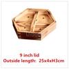 Chinese Dumplings Bamboo Steamer Cooker with Lid Dimsum Steamer Fish Rice Food Vegetable Basket Kitchen Cooking Tools Basket Pot