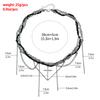 New Cross Pendant Beaded Necklace Women Boho Crystal Class Tassels Clavicle Chain Cool Choker Exquisite Fashion Jewelry